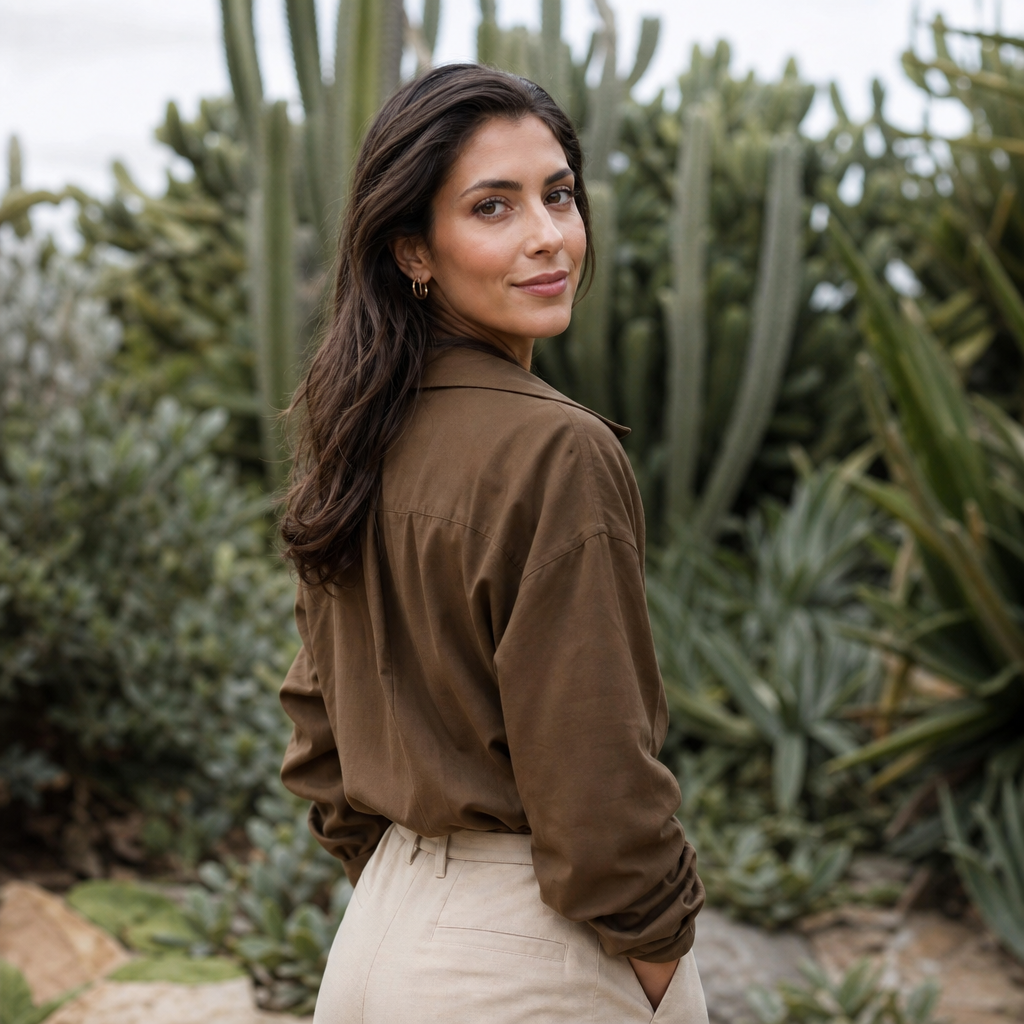 Modern visual storytelling with backdrop for headshots.
