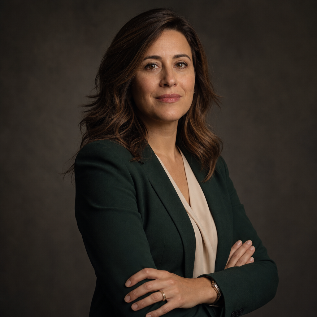 Building a polished professional image with backdrops for headshots.