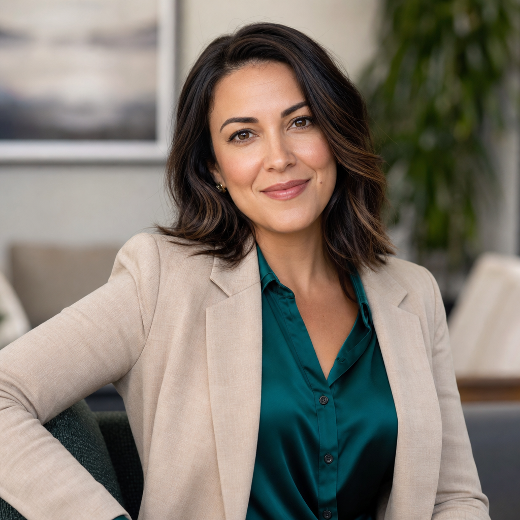 Refining your online presence with backdrops for headshots.