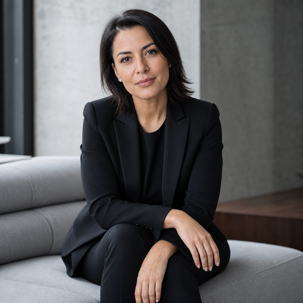 Building a polished professional image with best color to wear for headshots.