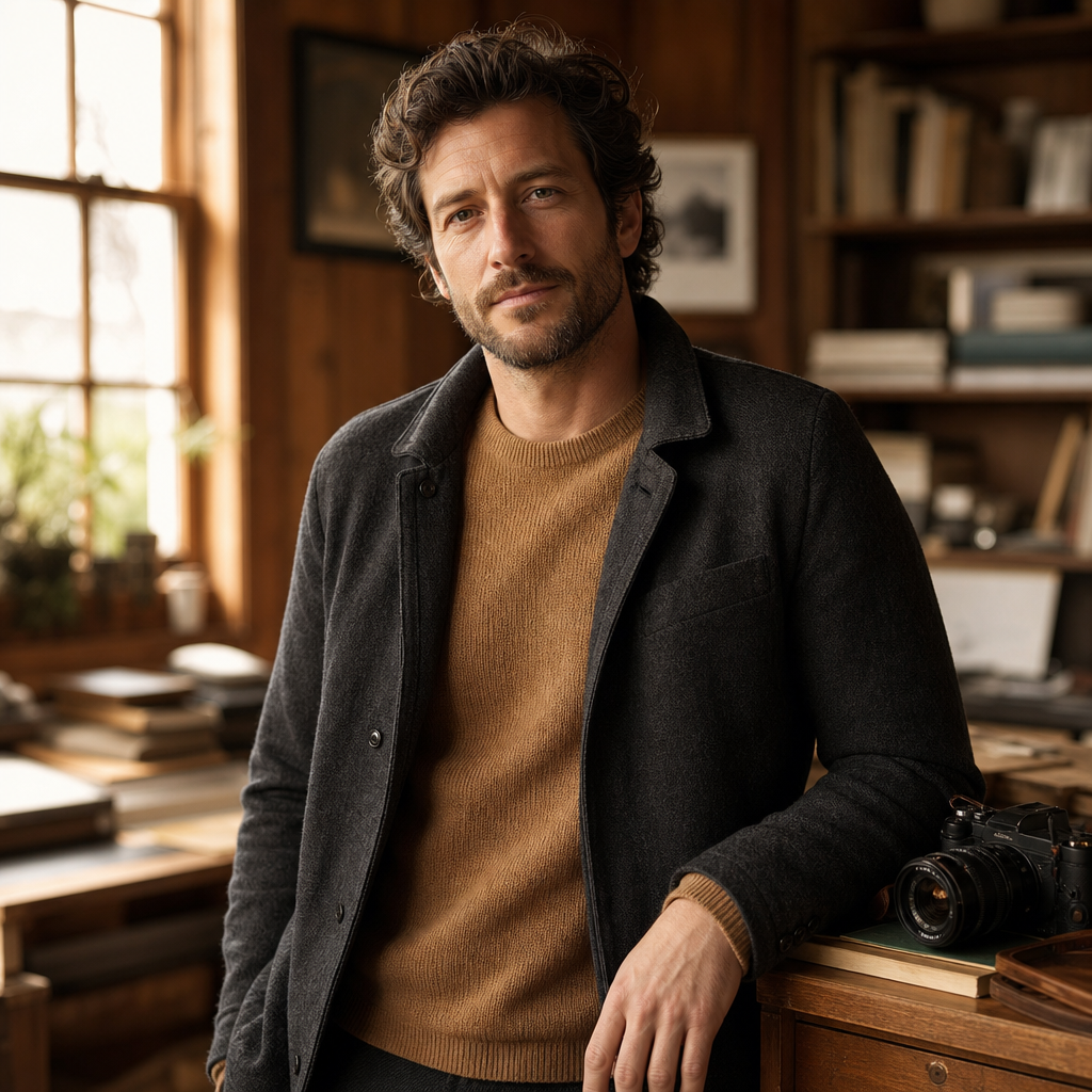 Practical wardrobe and pose tips for best lens for headshots.