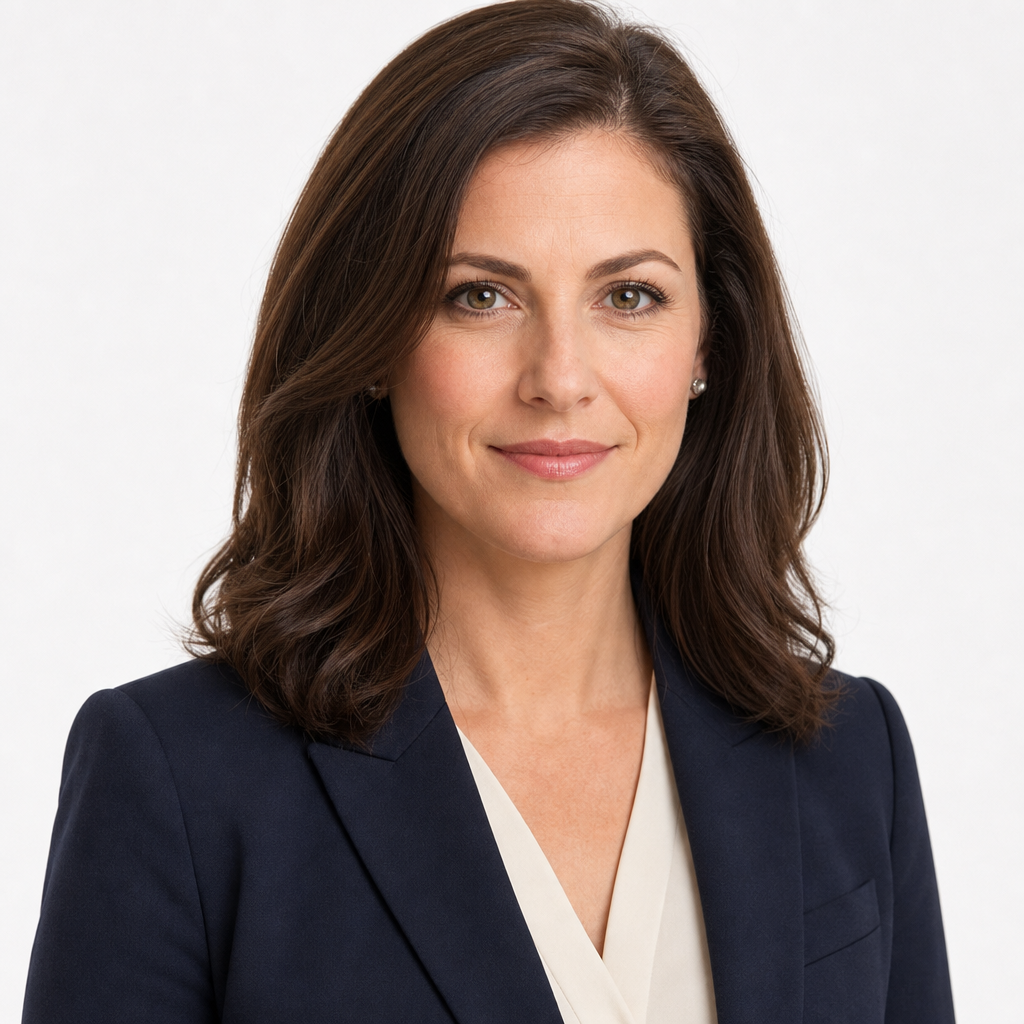 AI headshots for Corporate headshot poses female: a modern alternative to a traditional photoshoot.