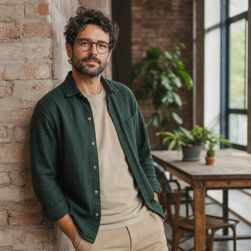 Personal branding made simpler with AI headshots.