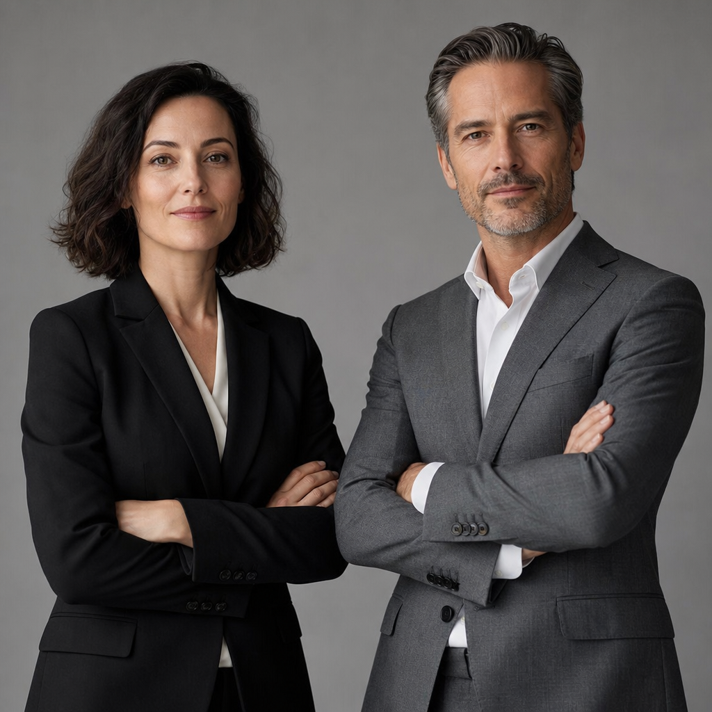 Building a polished professional image with executive headshot.