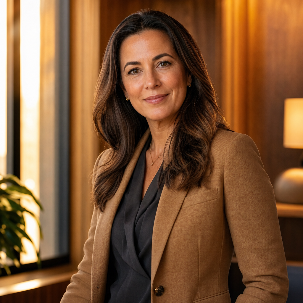 Practical wardrobe and pose tips for executive headshots.