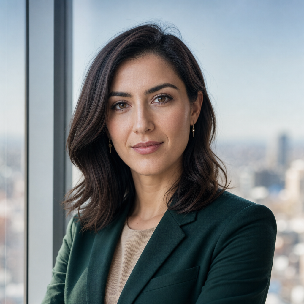 Building a polished professional image with executive headshots.