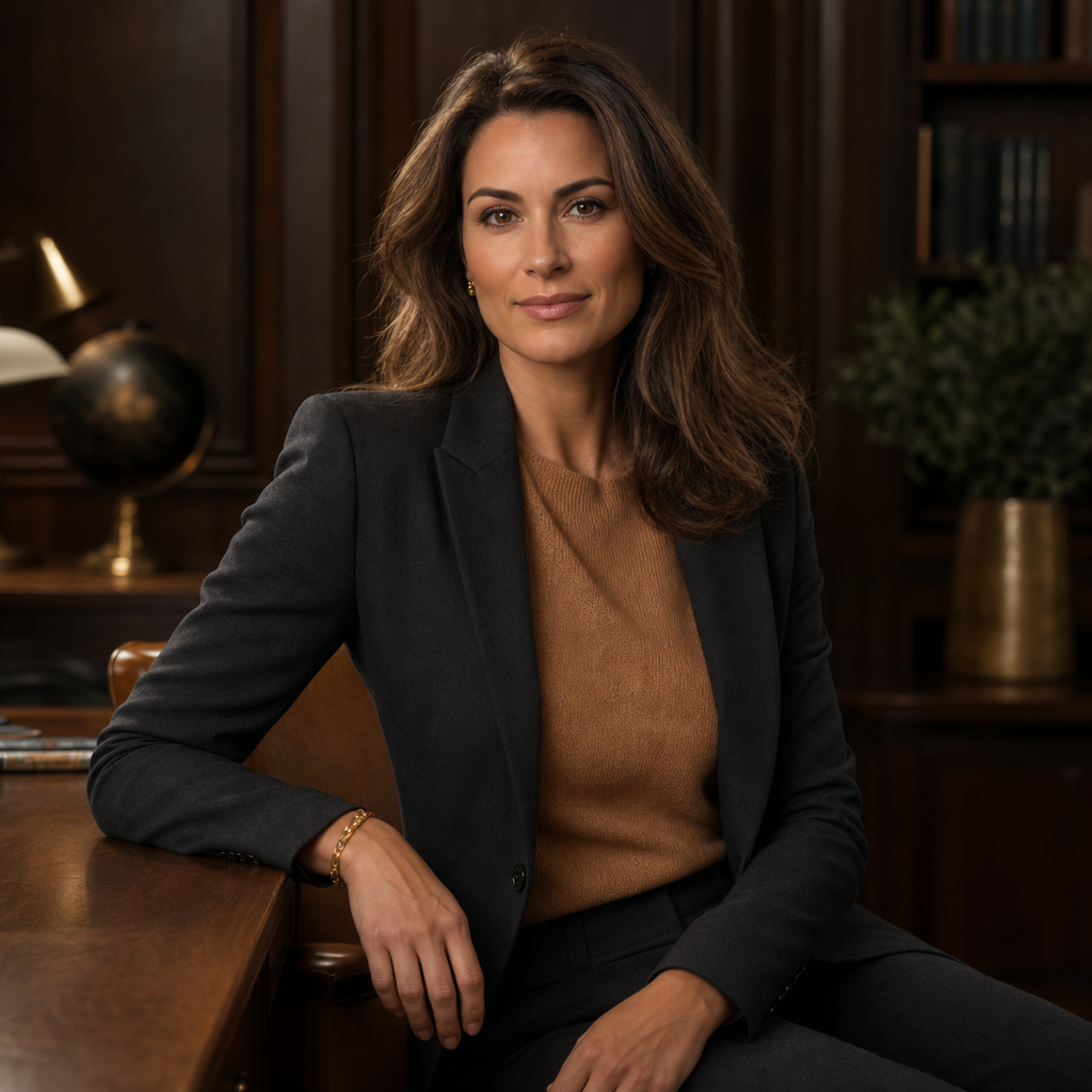 Practical wardrobe and pose tips for female professional headshots.