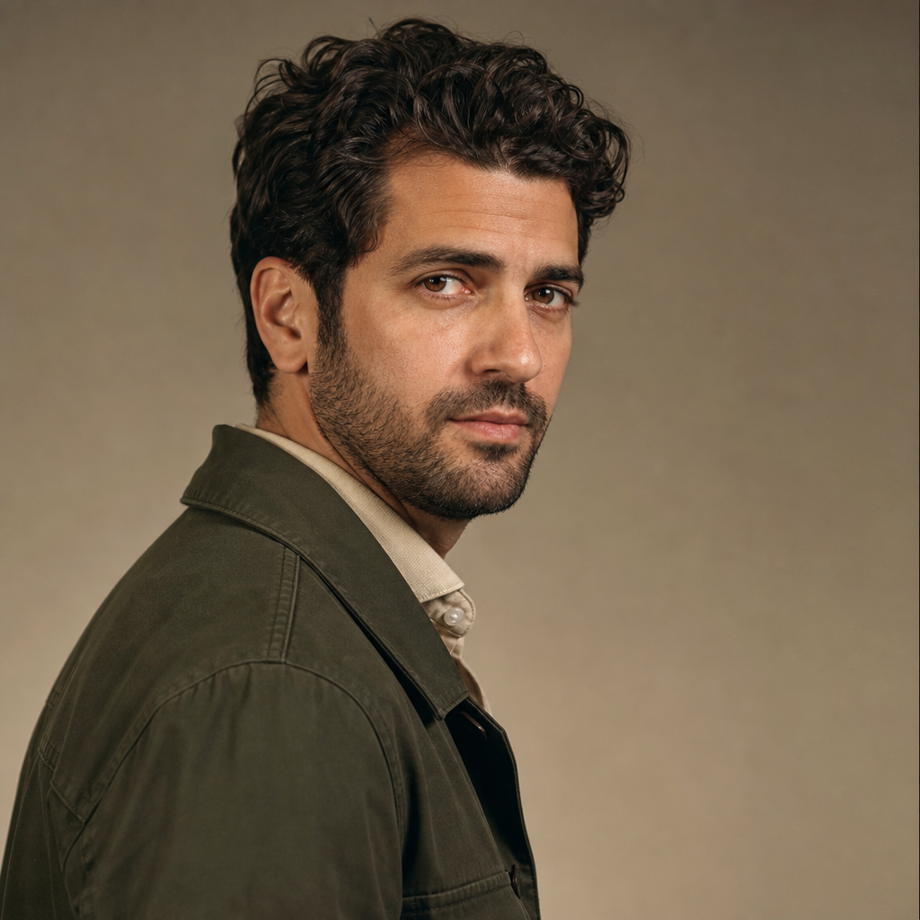 Modern visual storytelling with headshots actor.