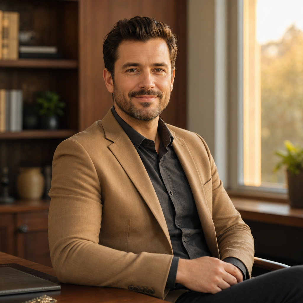 Practical wardrobe and pose tips for professional headshot backdrop.