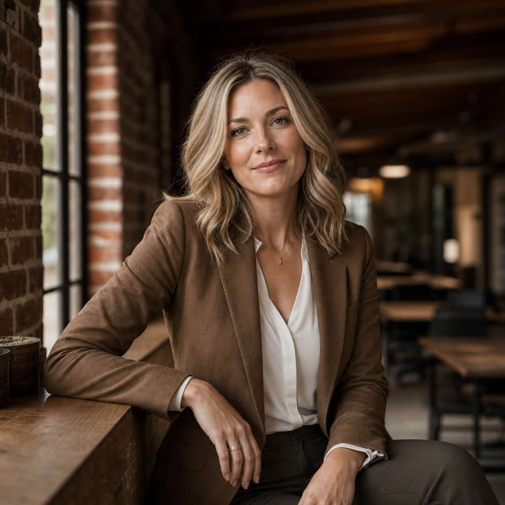 Refining your online presence with realtor headshots near me.
