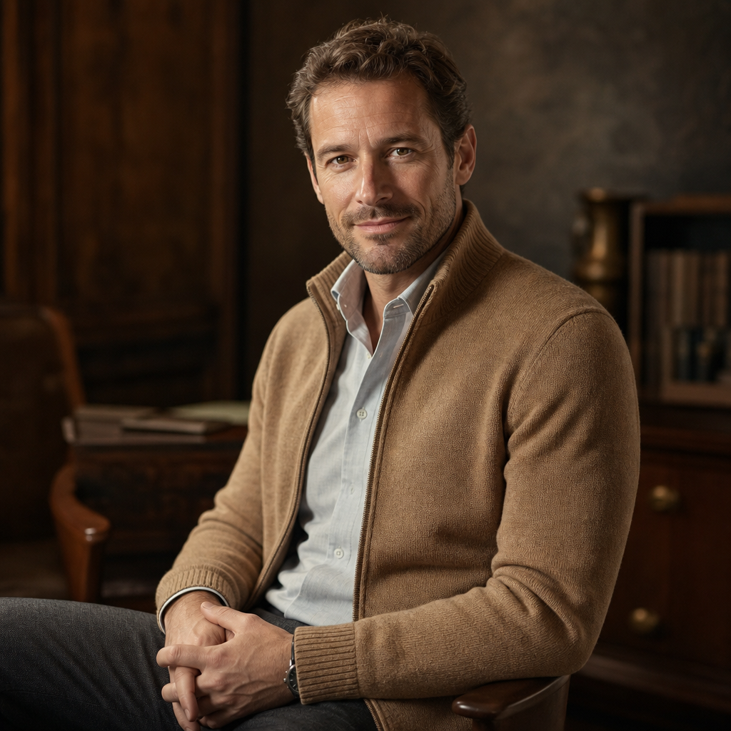 Practical wardrobe and pose tips for what to wear for professional headshots.